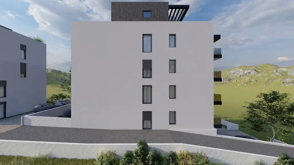 Podstrana - Ekskluzywna nowa zabudowa w pobliżu morza