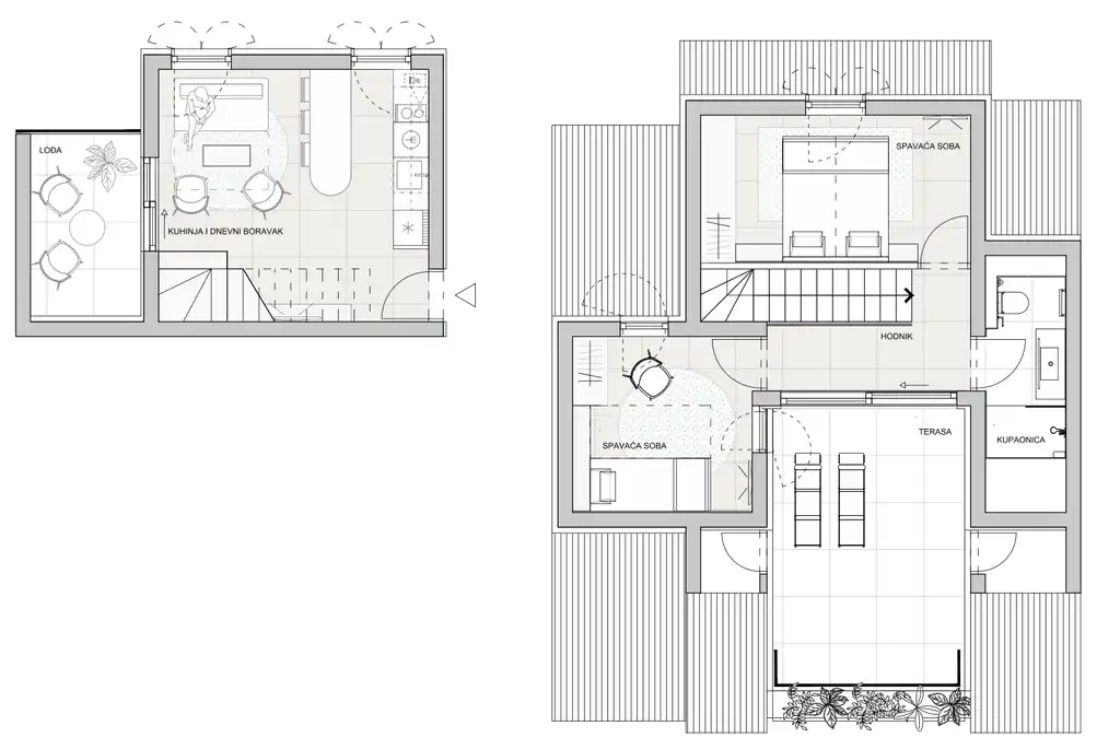 Zadar, Sv. Filip i Jakov - Molum Hotel & Residence třípokojový apartmán