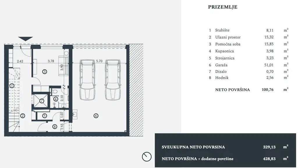 Istria, Petram Resort – villa 329 m², vista mare, garage, ascensore