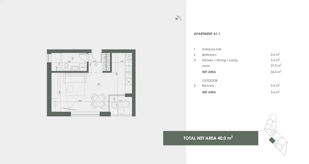 Istra, Savudrija, Crveni Vrh - "Golf Residence" jednopokojový apartmán