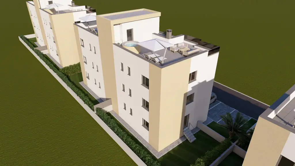 Privlaka – new construction 120m from the sea, apartments 78–94 sqm