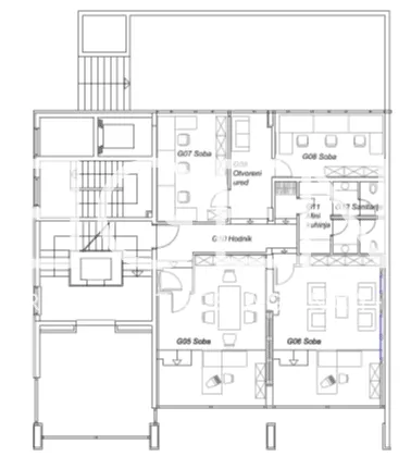Záhreb, Petrinjska - Komerčný priestor 160 m2 PRENÁJOM