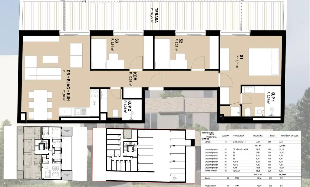 Zagreb, Trešnjevka – Moderan četverosoban penthouse