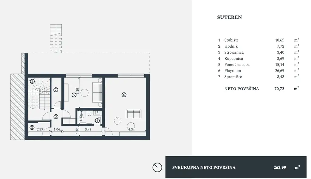 Istria, Petram Resort – villa 263 m², sala giochi, giardino, vista mare