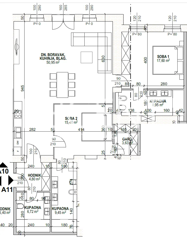Opatija, Centar - Appartement de luxe dans une villa dans un emplacement unique, 114 m2