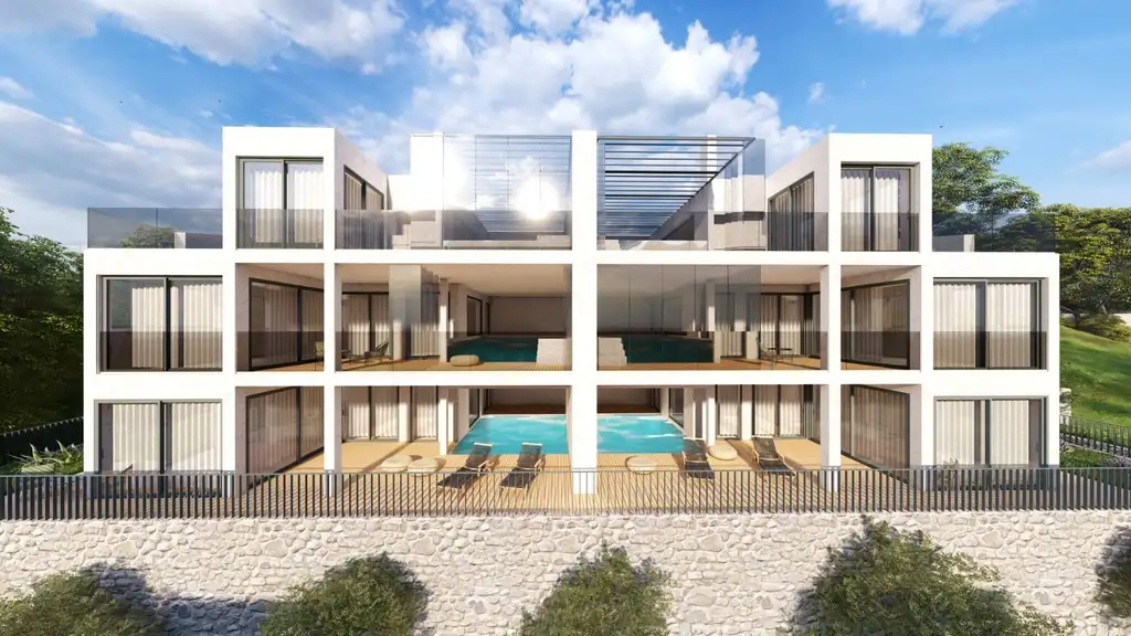 Trogir, Marina – Wohnungen 119–175 m² mit privaten Pools, 150m vom Meer