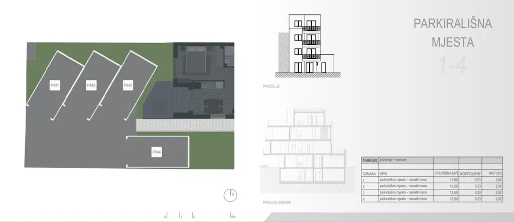 Záhreb, Trešnjevka - dvojizbový byt 39 m2 novostavba