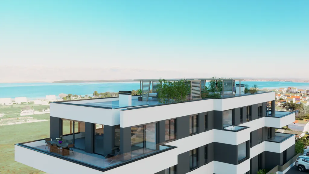 Zadar, Privlaka - Nowoczesne nowe budownictwo mieszkaniowe