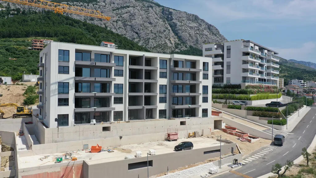 Makarska – Budynek mieszkalny w centrum miasta w budowie