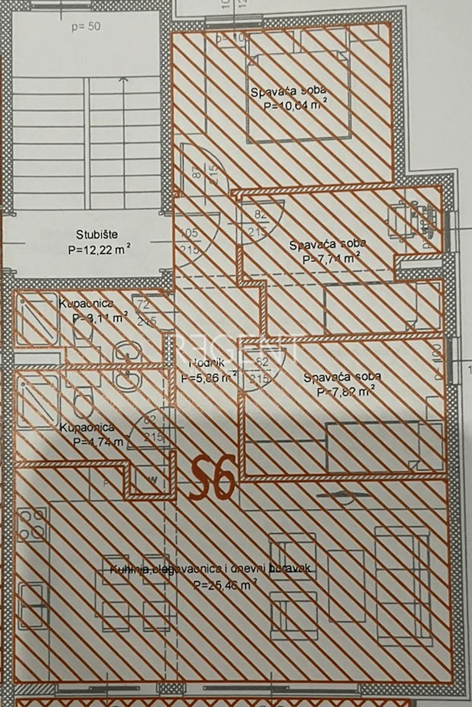 Makarska, new building - Four-room apartment 82 m2