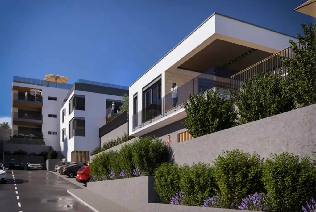 Primošten – nuova costruzione, 10 appartamenti e 2 ville, 100 m dal mare
