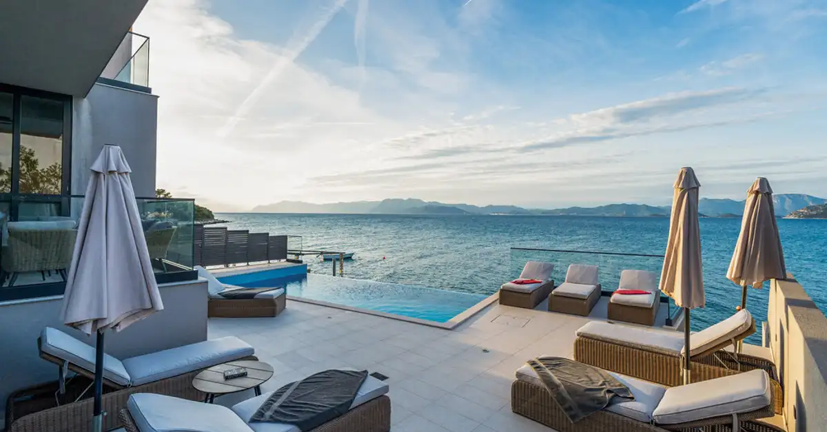 Beachfront Villa, First Line by the Sea