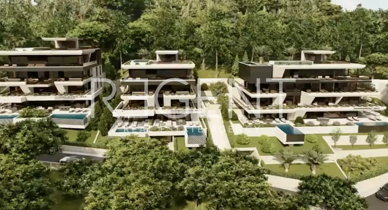 Kvarner, Opatija - Luxurious apartment with pool, new building 239 m2