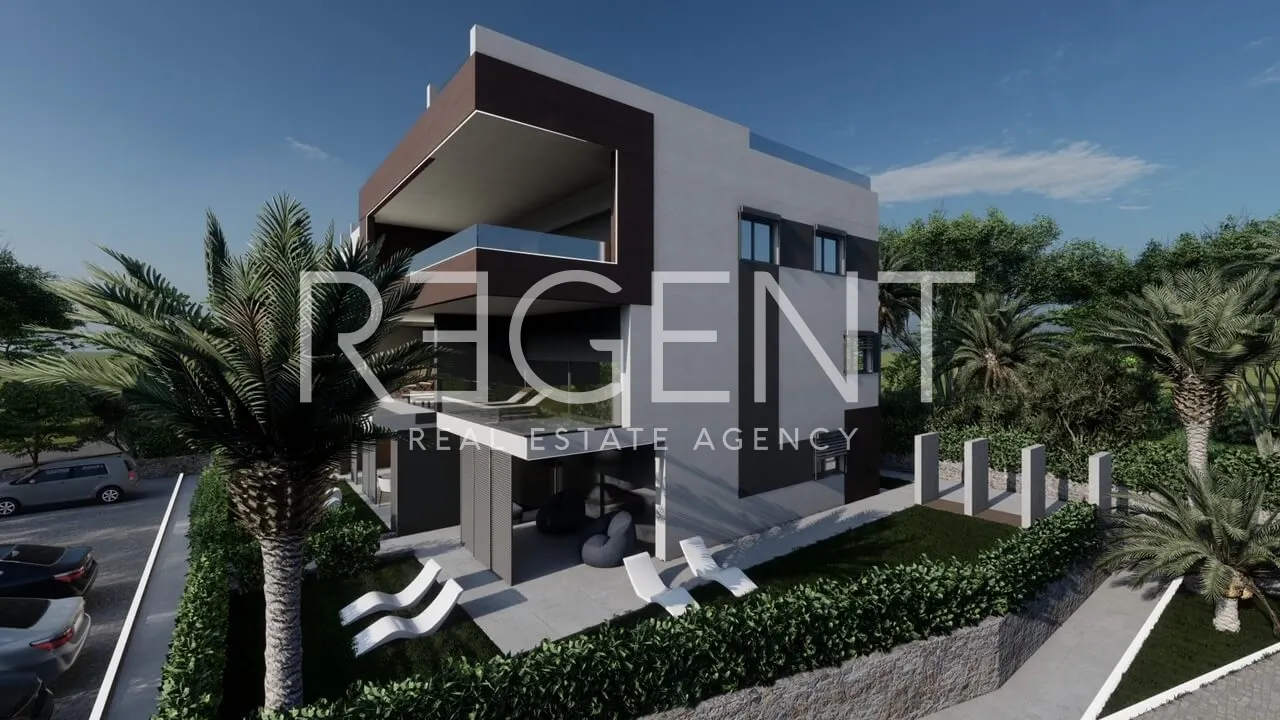 Zadar, Zaton – two-bedroom apartment 77 m² with a garden, parking, 20 m from the sea