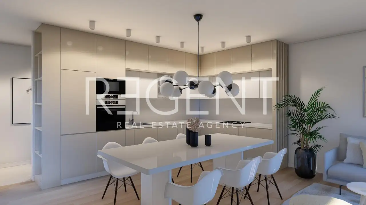 Podstrana, Strožanac – jednoizbový byt 52,01 m², lodžia, záhrada, garáž