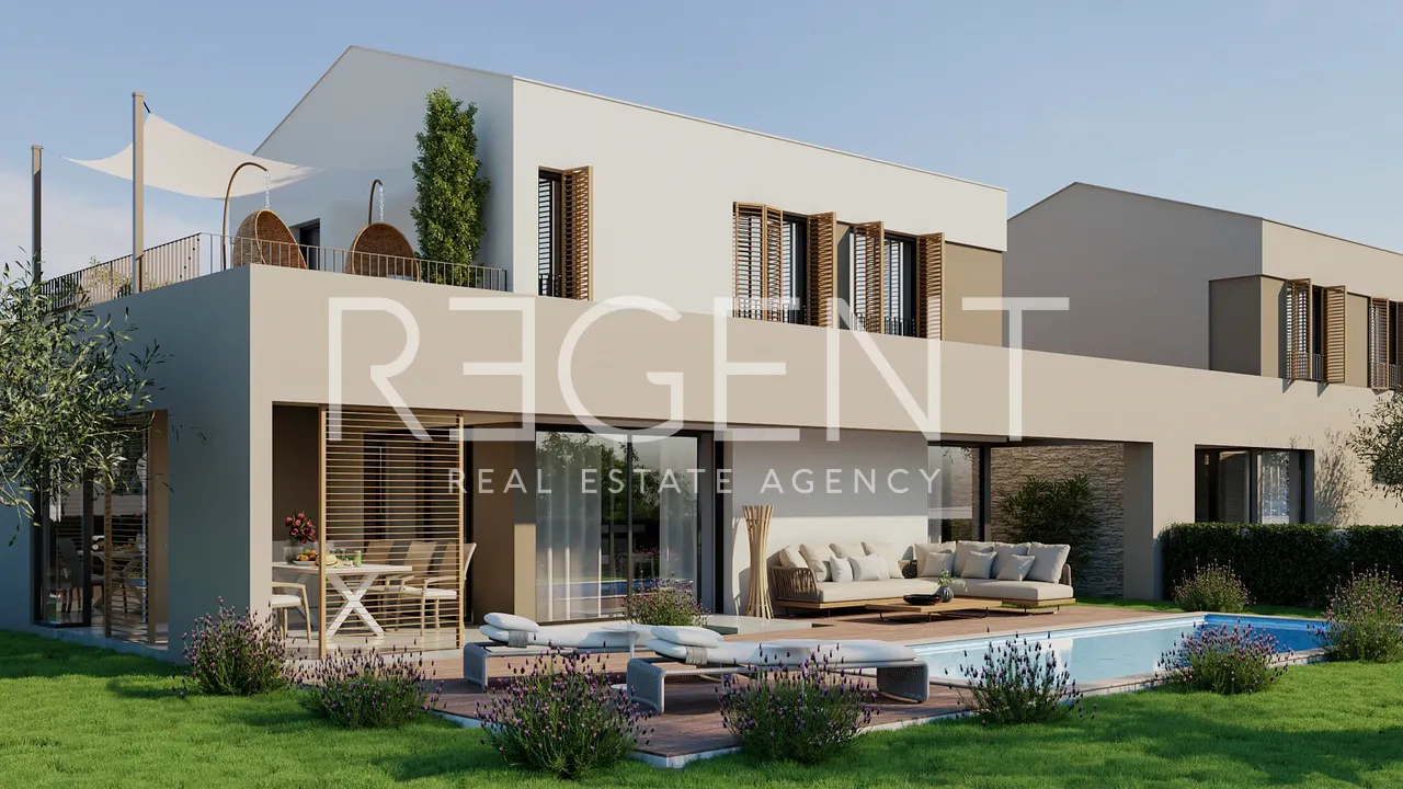 Istrien, Poreč - Moderne Villa mit Pool 165 m2