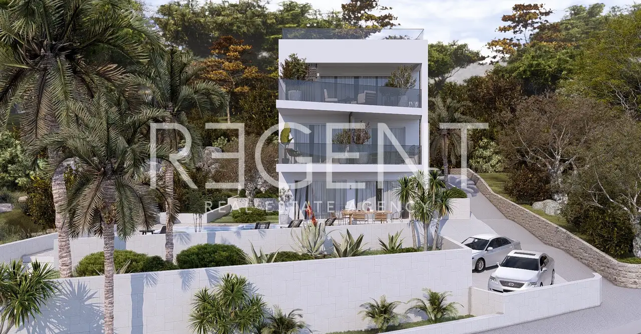 Trogir, Čiovo - Appartement de deux chambres en première ligne de mer