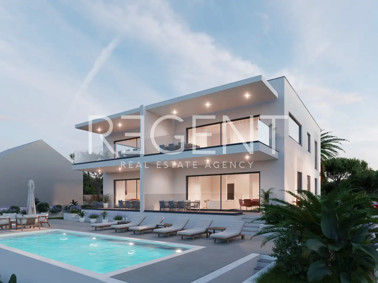 Pag - Luxurious three-bedroom penthouse, new building