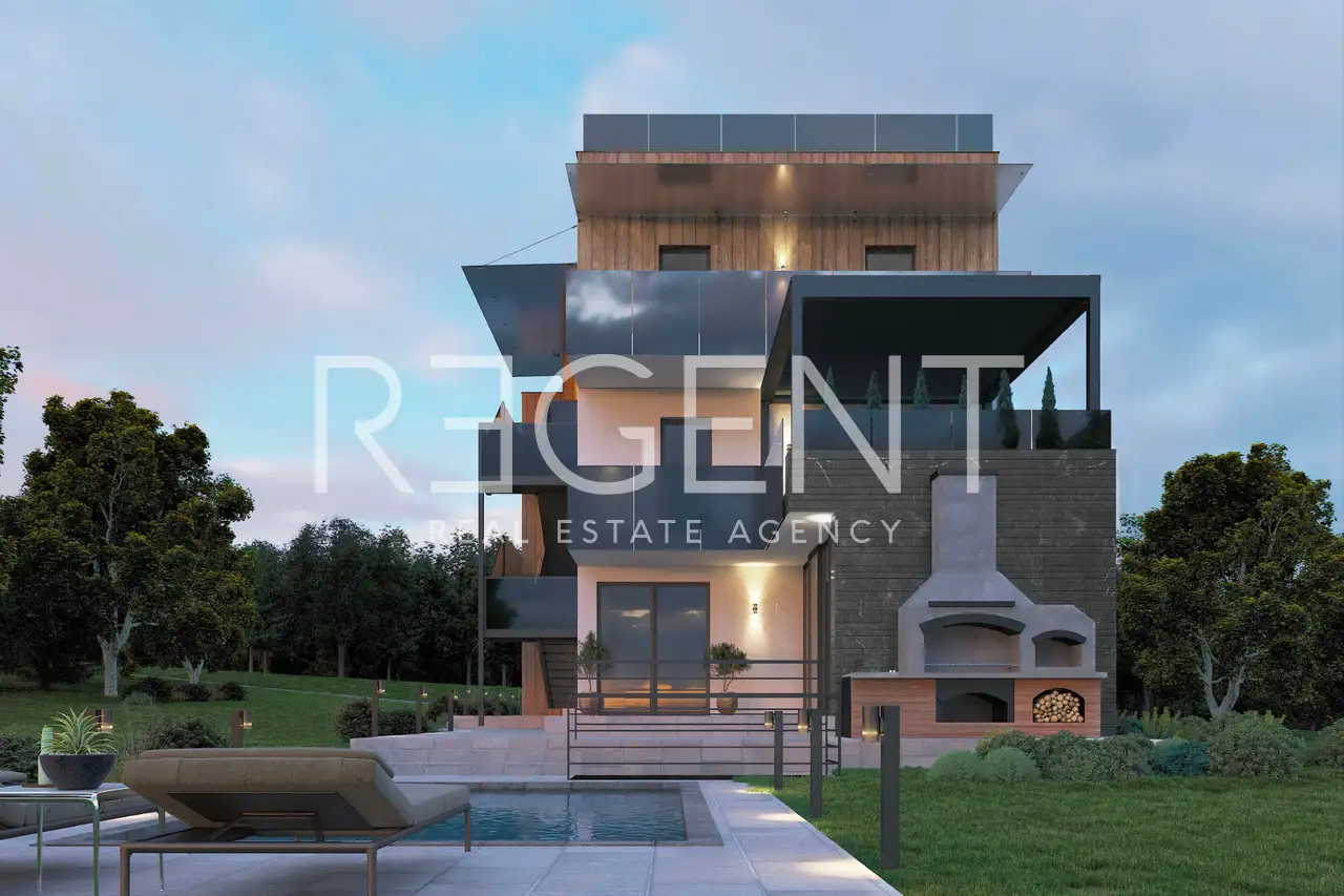 Gračani, penthouse 173 m²— krovni vrt, terasa, lift, garažno mjesto