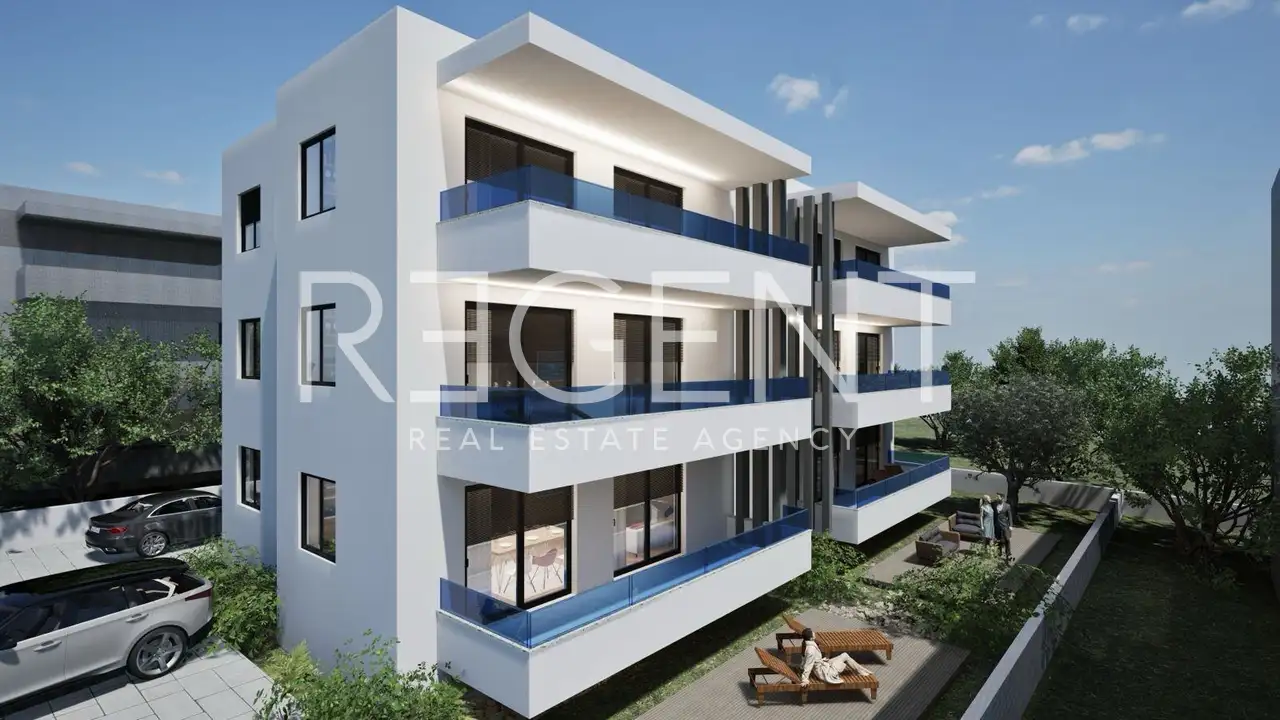 Zadar, Sukošan – třípokojový byt 91,69 m², novostavba