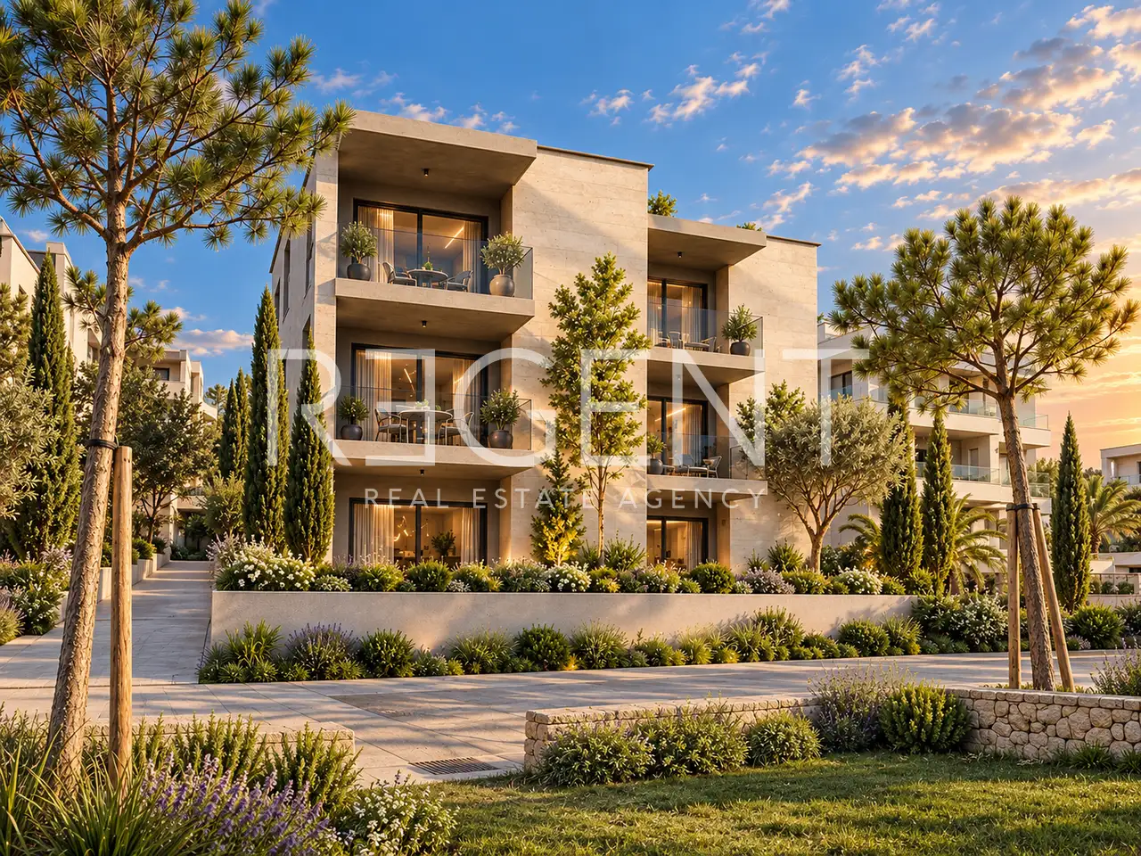 Stan 85,39 m², tri spavaće sobe, vrt, prvi red do mora – Mandre, Pag