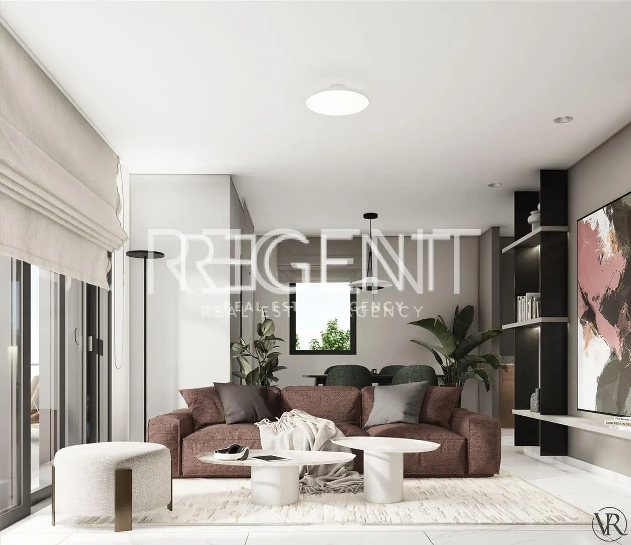 Zadar, Sukošan - Moderní třípokojový byt 81 m2, Novostavba