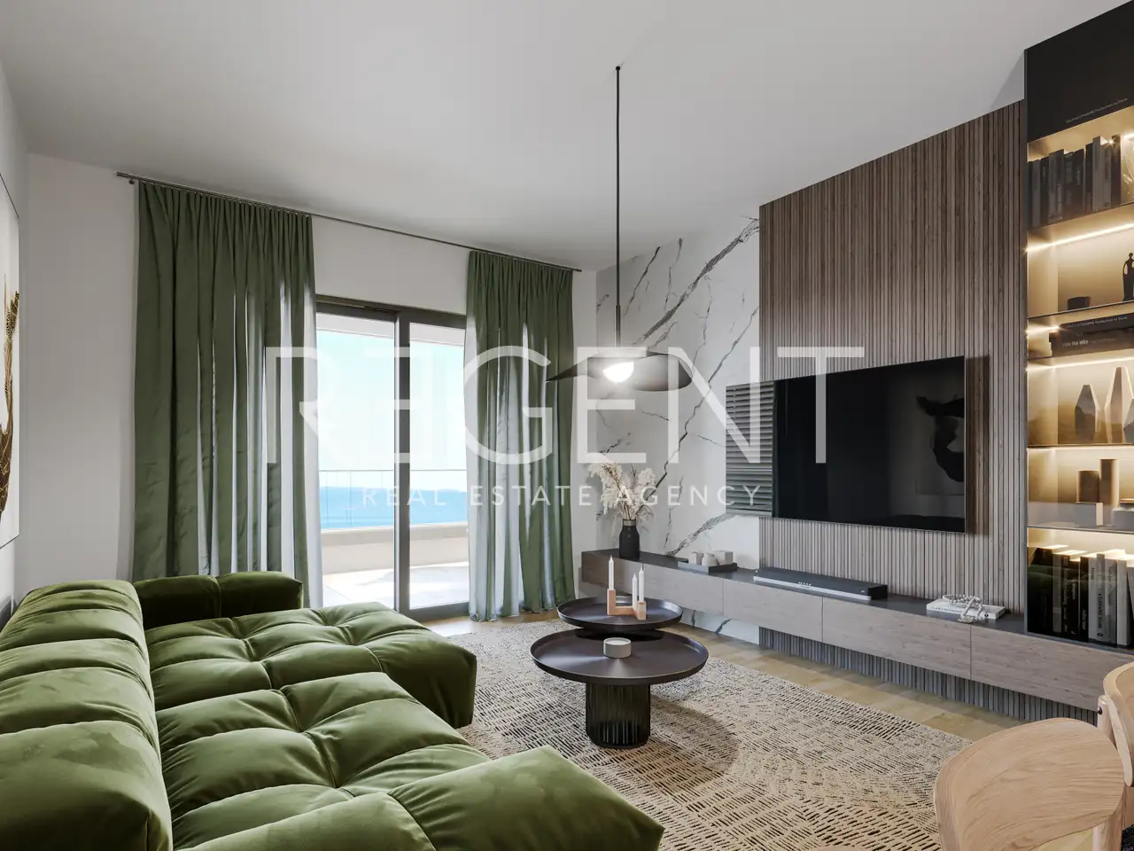 Spalato, Duilovo - Appartamento bilocale con balcone e vista mare