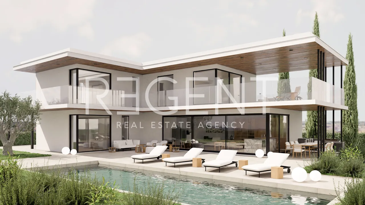 Istra, Kaštelir - Moderna vila s bazenom 330 m2