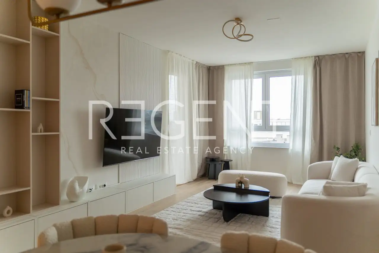 Zagreb, Lanište - appartement design avec loggia et place de garage