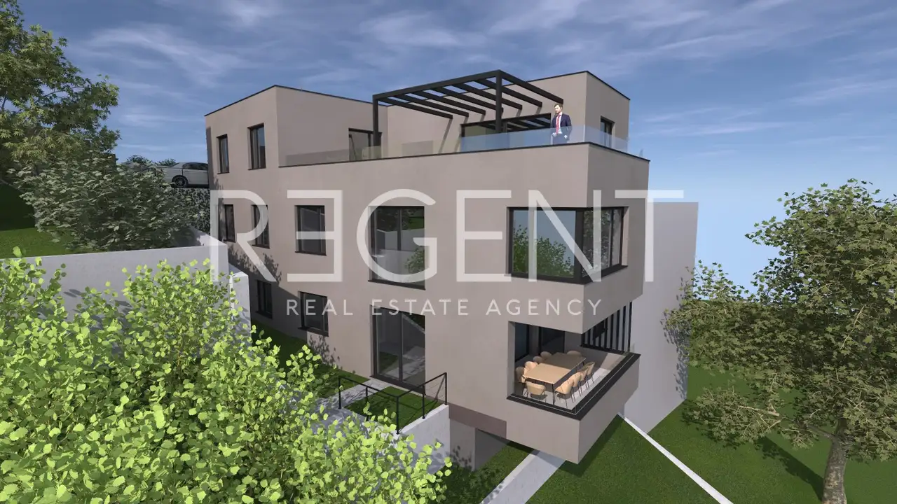 Záhřeb, Horní Město - Exkluzivní penthouse ve výjimečné lokalitě 121 m2, novostavba