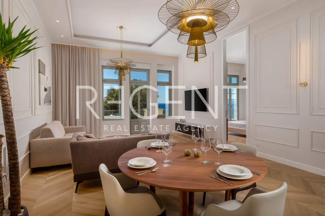 Opatija, Centrum - Luxusní byt ve vile na jedinečné lokalitě, 113 m2