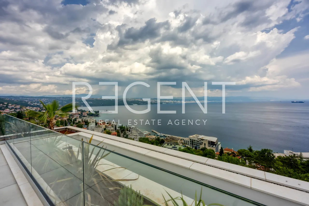 Kvarner, Opatija - Luxuriöses Penthouse mit Pool, Neubau 275 m2