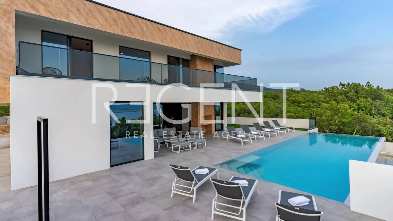 Kvarner, Jadranovo - Luxury villa with panoramic sea view