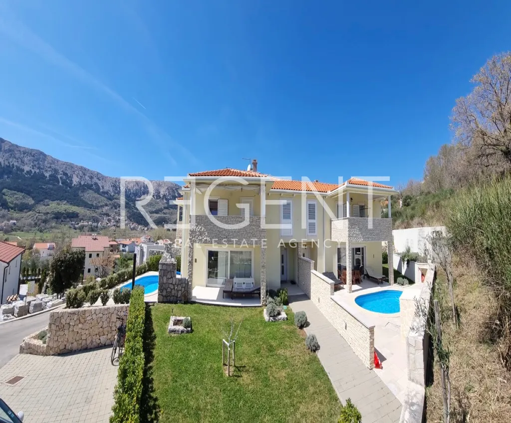Otok Krk, Baška – Hiša z bazenom
