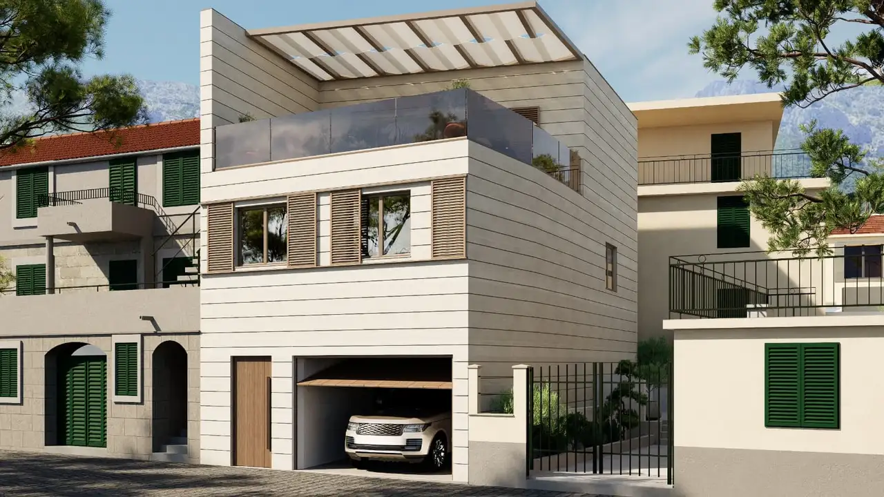 Kuća 260 m², Makarska — novoadaptirana, prvi red uz more