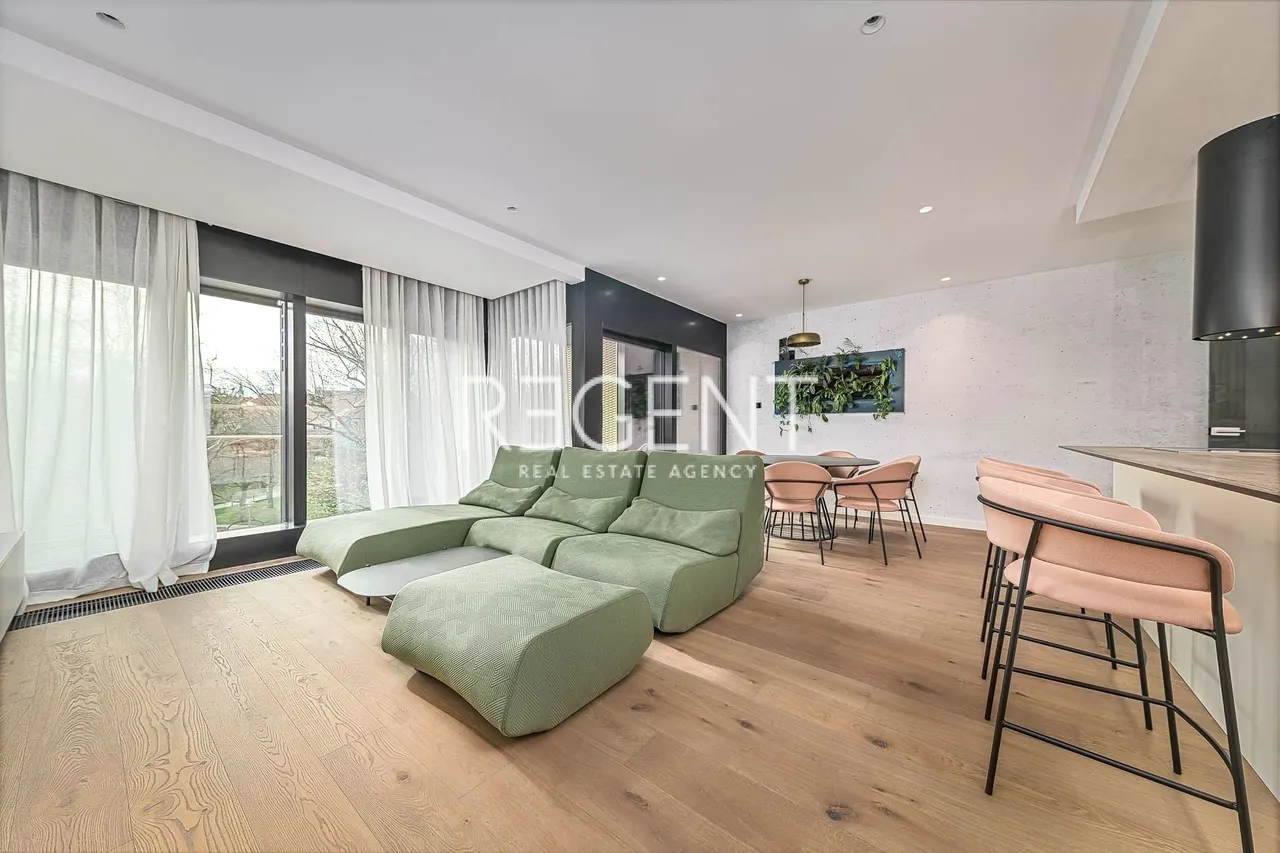 Zagrzeb, Ribnjak - Luksusowy dwupokojowy apartament w centrum miasta, pierwszy wynajem, nowy budynek