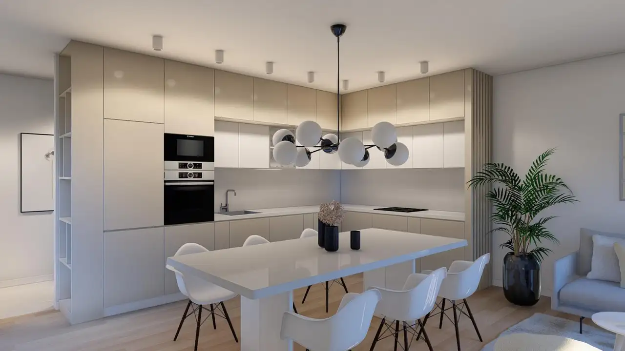 Podstrana, Strožanac, Wohnung 77 m², Garten 150 m², Neubau