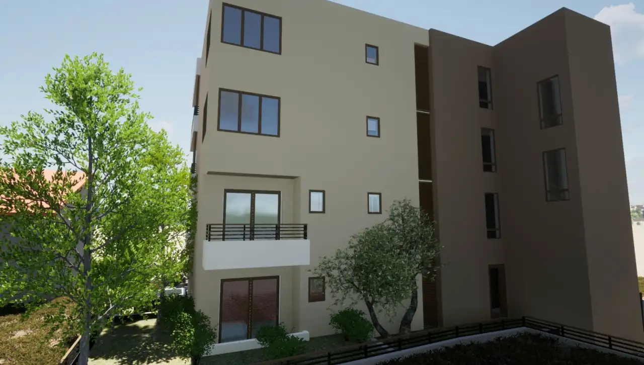 Makarska - Dvosoban stan sa loggiom i pogledom na more