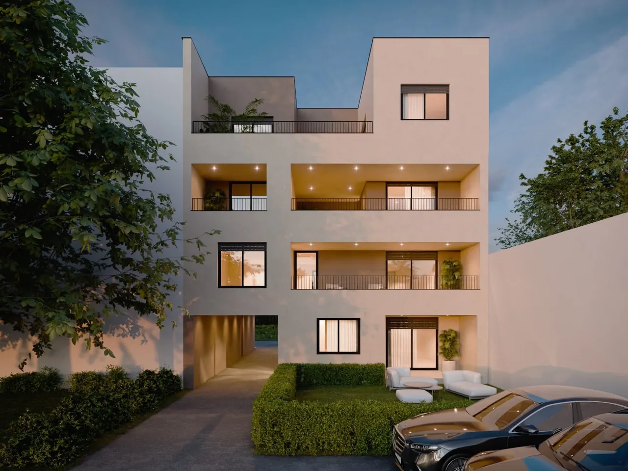 Záhreb, Trešnjevka - dvojizbový byt 58 m2 novostavba