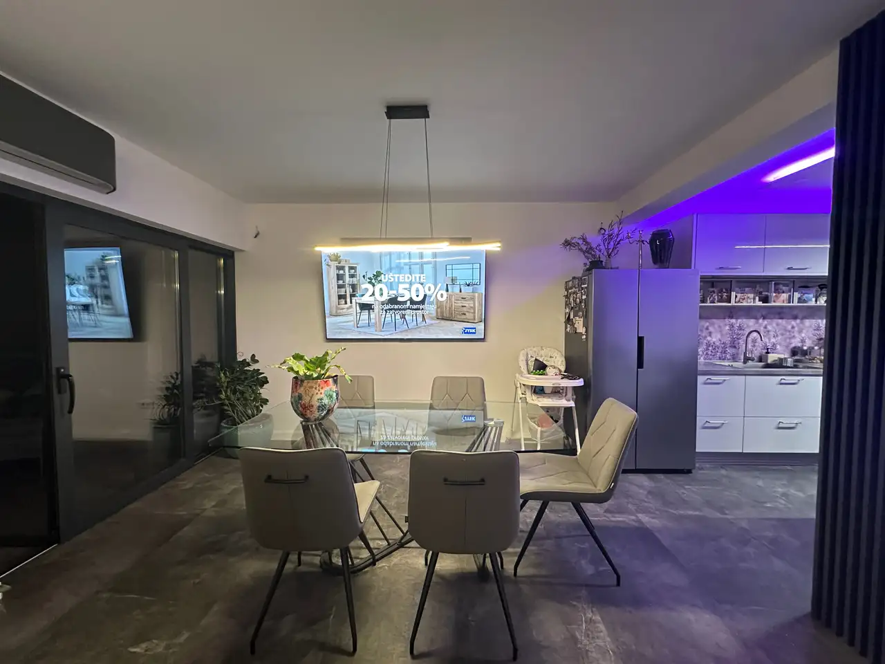 Spalato, Klis - Appartamento con due camere da letto, terrazzo e vista panoramica