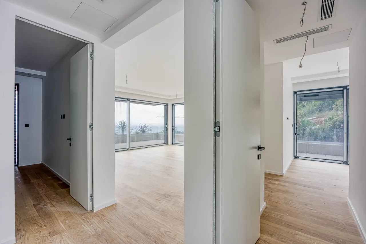 Kvarner, Opatija - Luxusní třípokojový byt, novostavba 93 m2