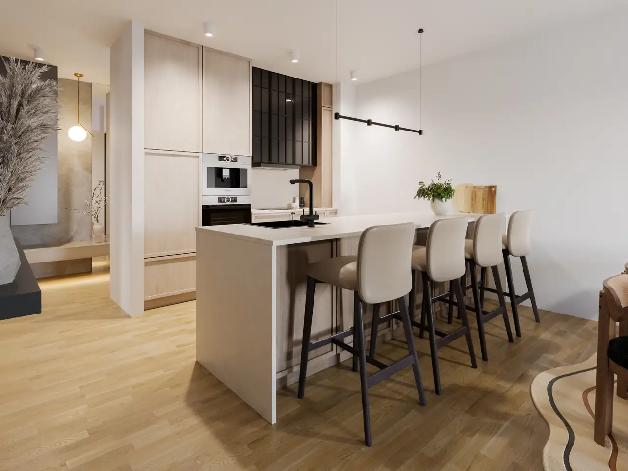 Split, Duilovo - Enosobno stanovanje z balkonom in pogledom na morje