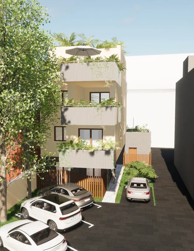 Záhreb, Trešnjevka - dvojizbový byt 39 m2 novostavba