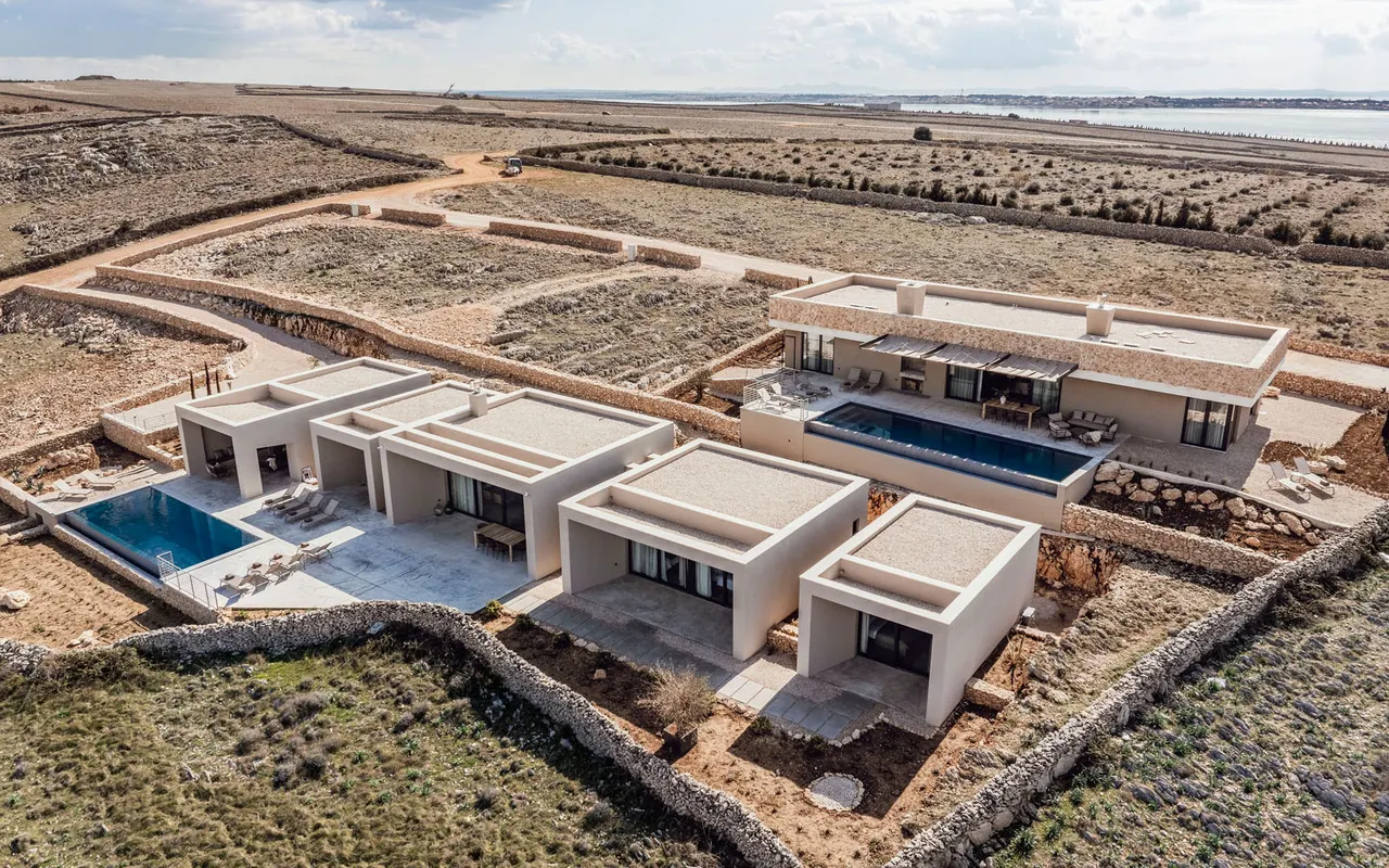 Pag, Povljana - Villa di lusso con piscina riscaldata e vista sul mare