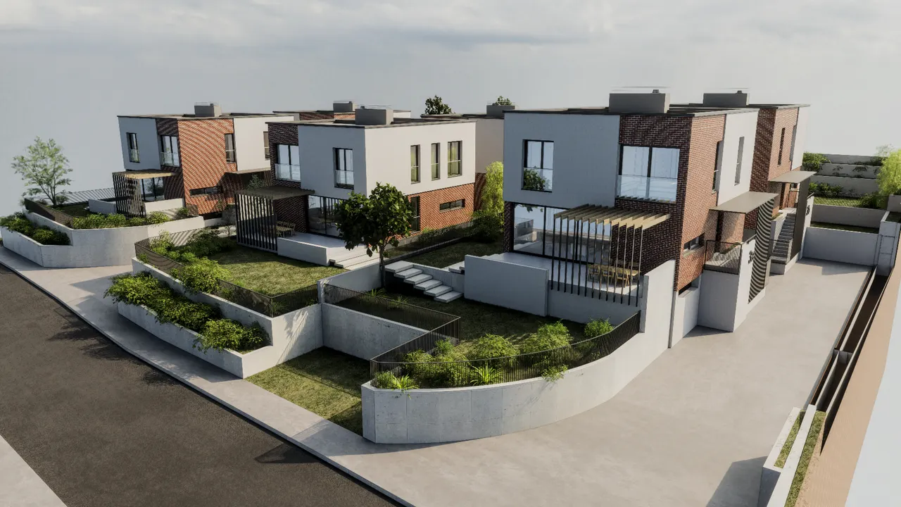 Zagrzeb, Gornji Bukovac – Projekt luksusowych domów szeregowych