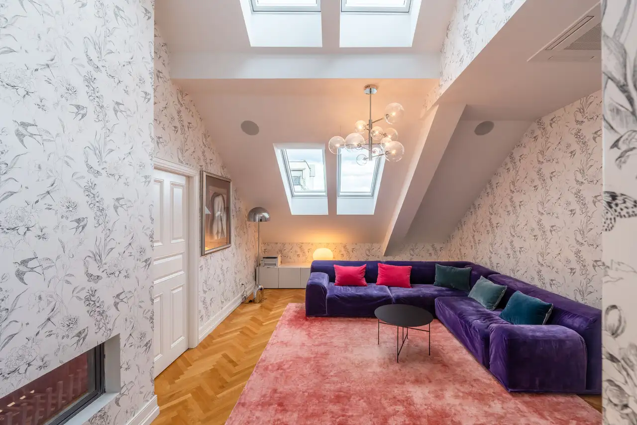 Záhreb, Gundulićova – Autentický dvojpodlažný byt s terasou