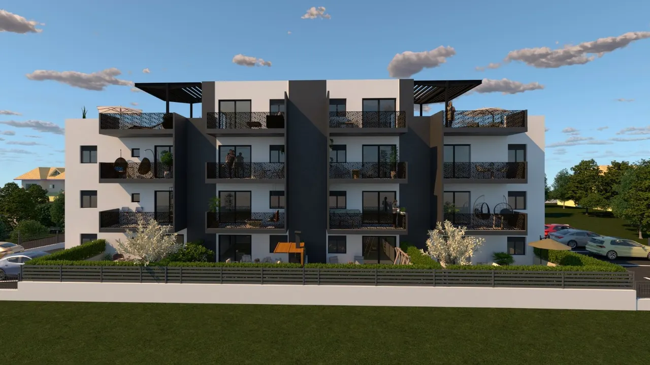 Trogir – Dwupokojowe mieszkanie z balkonem 56 m2 NOWA INWESTYCJA