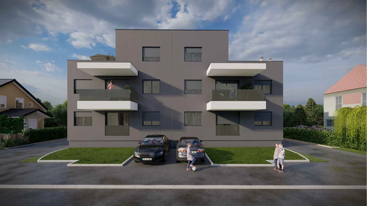 Zagabria, Gajnice – Nuova costruzione, bilocale di 57 m2