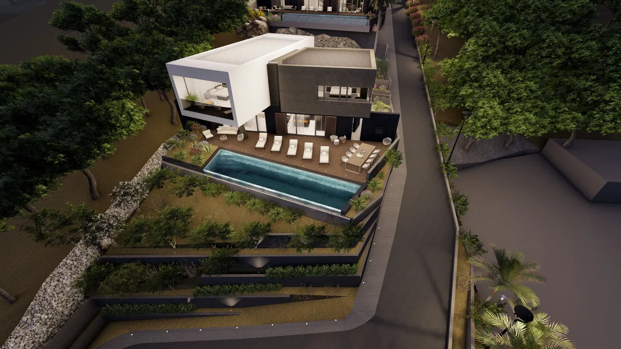 Trogir, Seget Donji - Ekskluzivna vila s bazenom i pogledom na more 373 m2