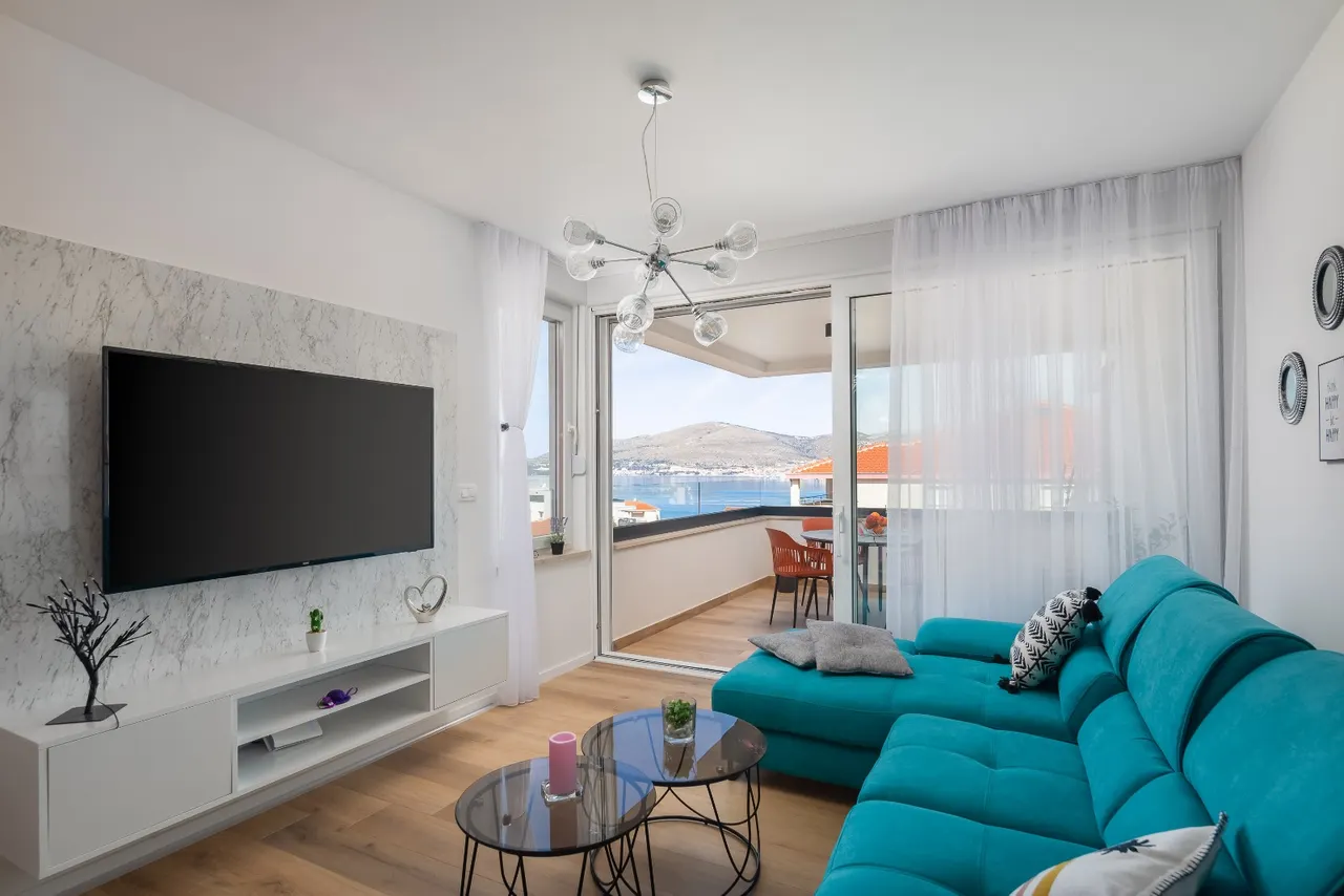 Trogir, Čiovo - Dwupokojowe mieszkanie do wynajęcia 75 m2